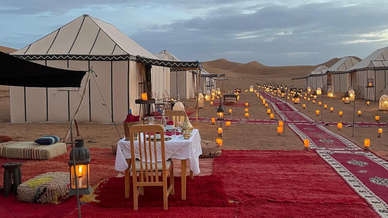 Bed and Breakfast Camp Sahara Majestic M'Hamid Esterno foto
